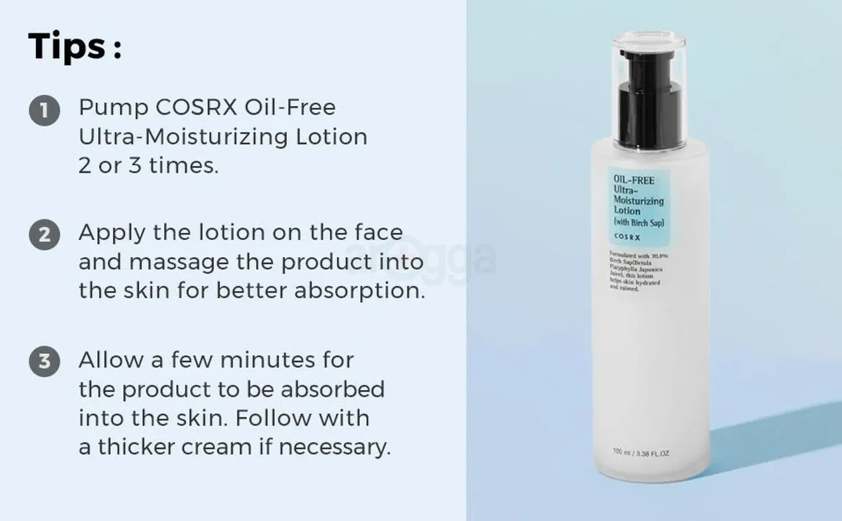 Oil Free Ultra Moisturizing Lotion (Birch Sap)
