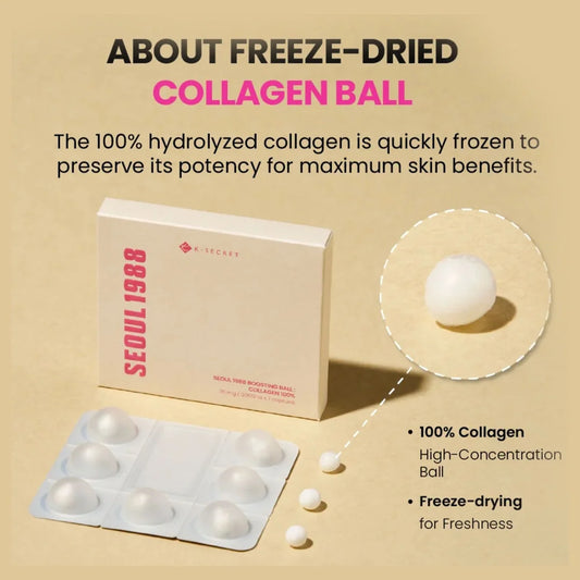 Сыворотка Boosting Ball Collagen 100% с коллагеном