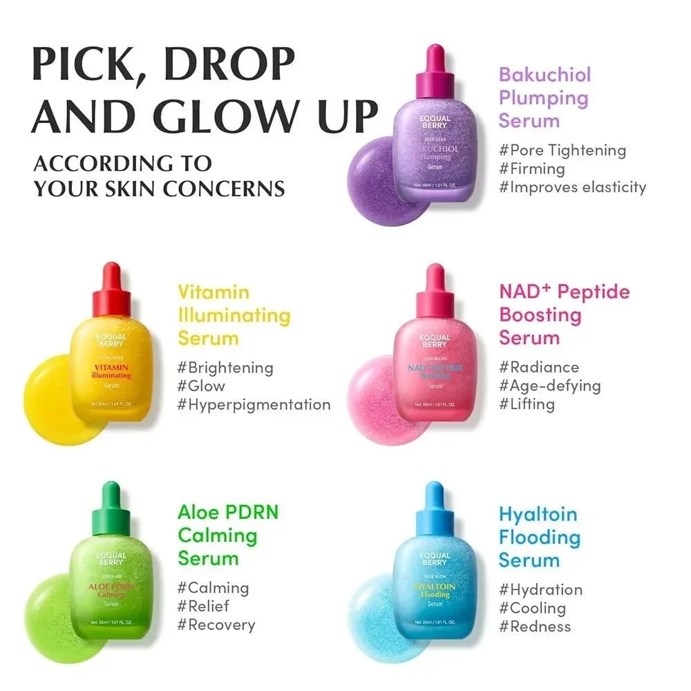 Сыворотка Eqqualberry NAD+ Peptide Boosting с пептидами и керамидами против старения