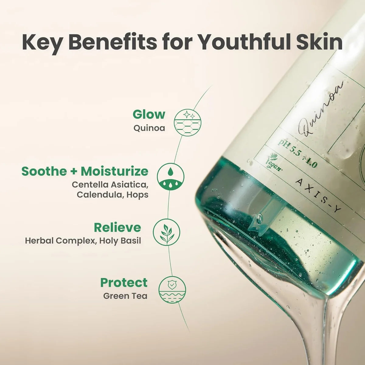 Axis-Y Quinoa Balanced Gel Cleanser