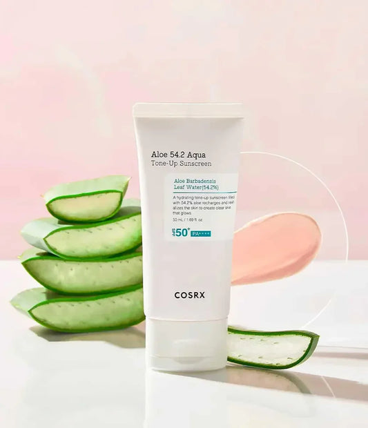 COSRX Aloe 54.2 Aqua Tone-up Sunscreen SPF50+