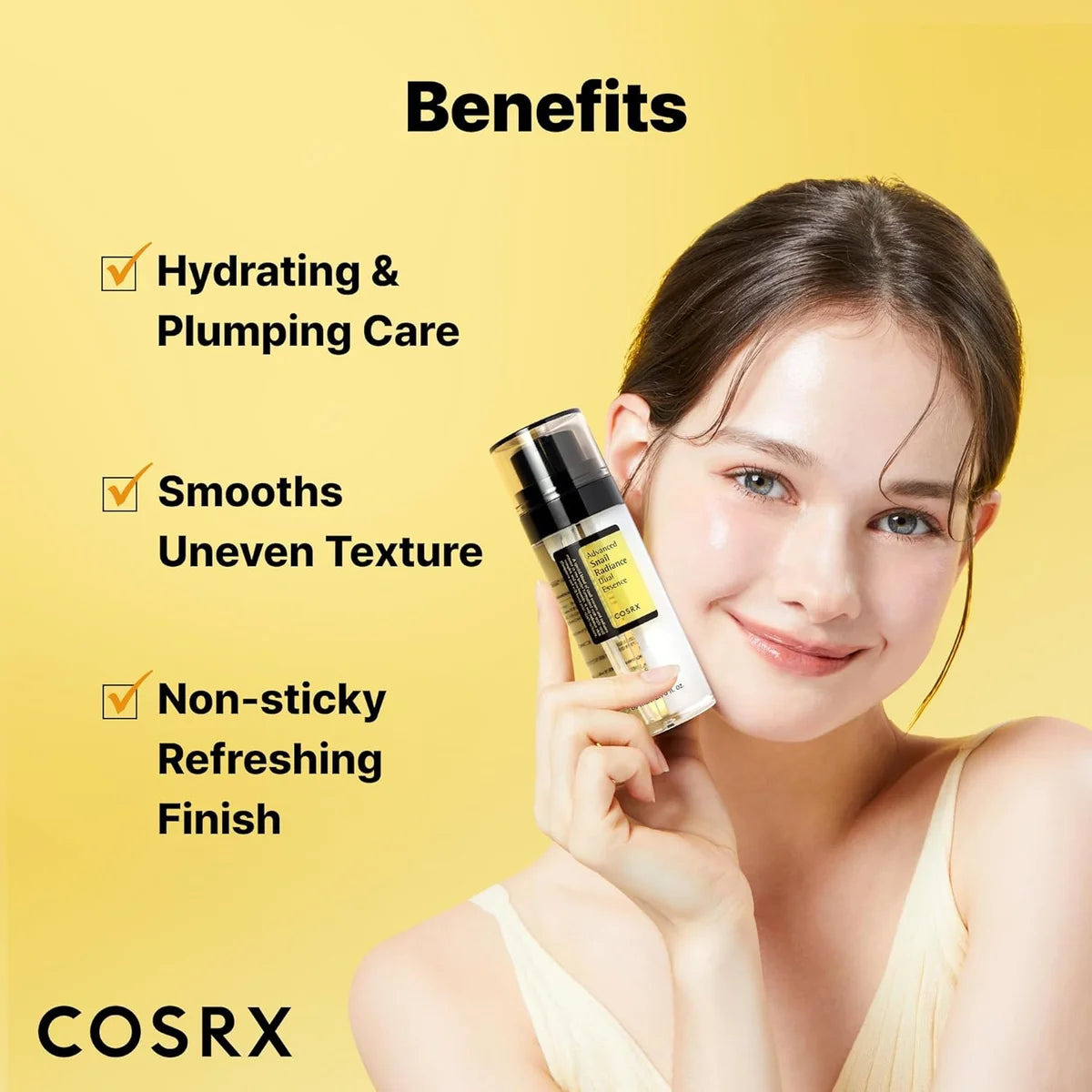 Эссенция COSRX Advanced Snail 96 Radiance двухфазная с ниацинамидом