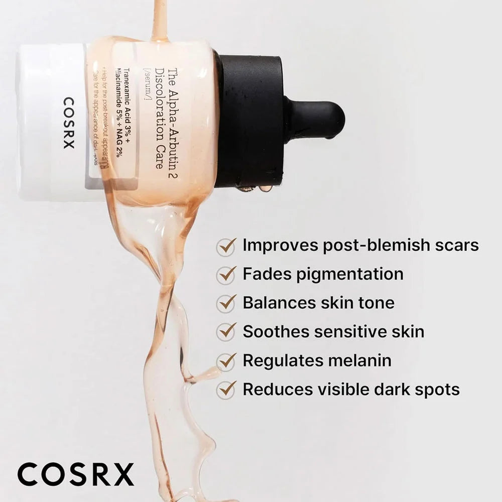 The Alpha-Arbutin 2% Discoloration Care Serum