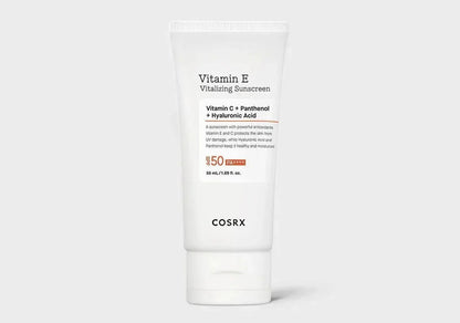 Солнцезащитный крем SPF50 с витамином Е для сияния кожи