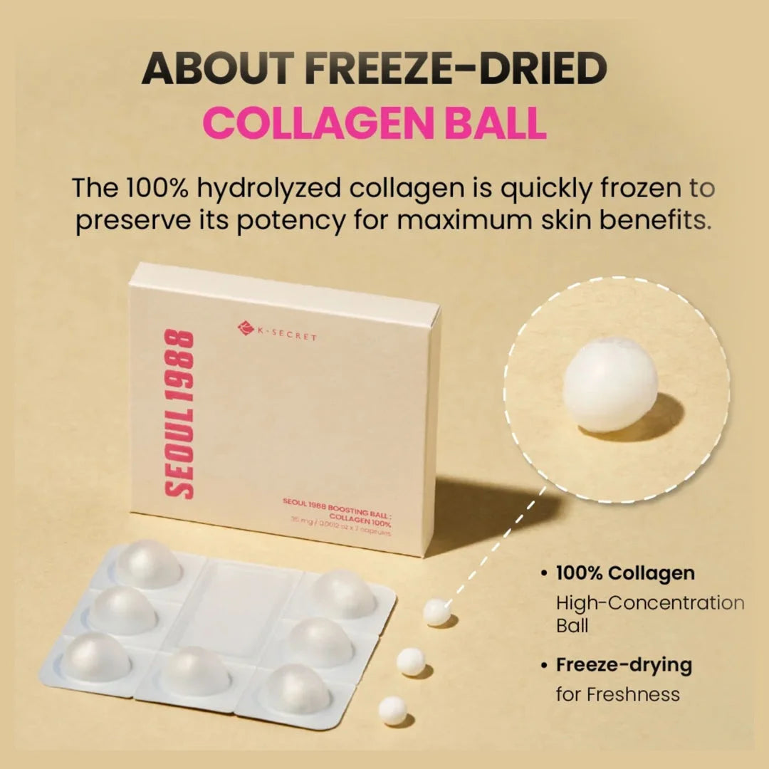 Seoul 1988 Boosting Ball Collagen 100%