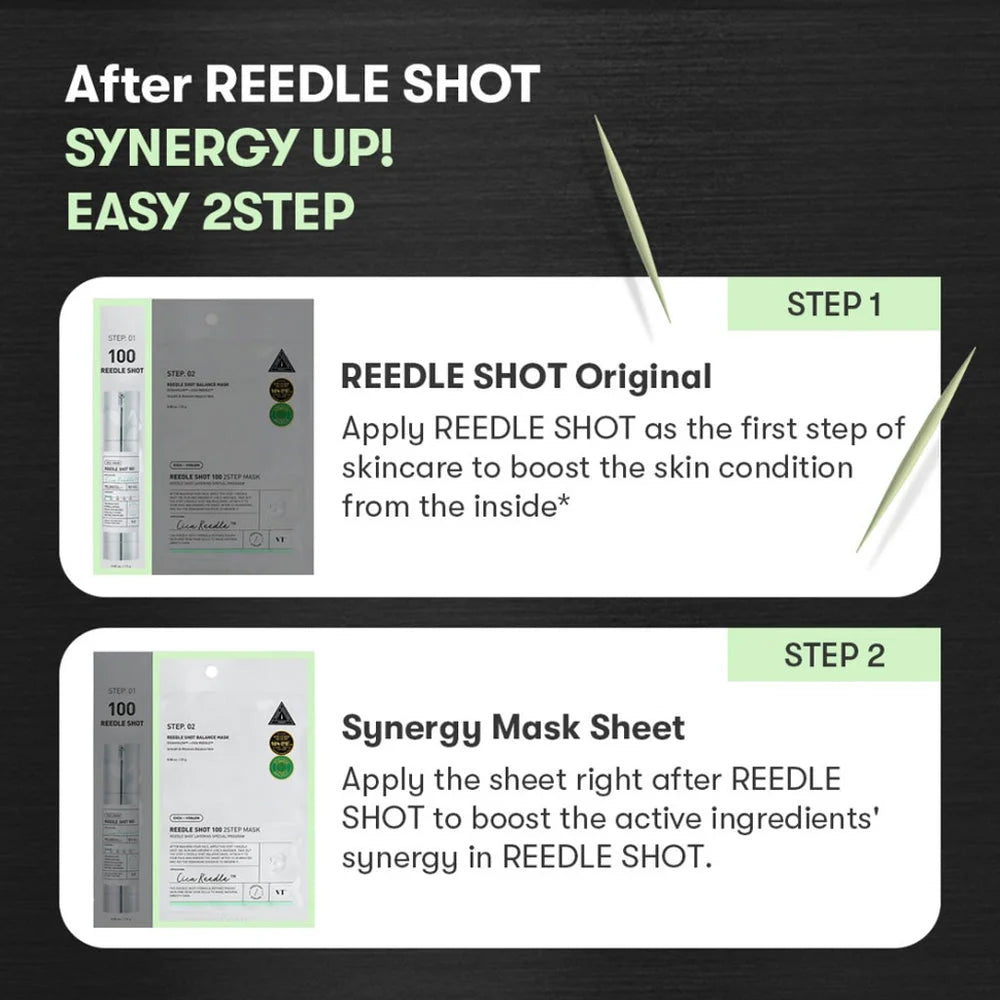 VT Mild Reedle Shot 100 2-Step Mask