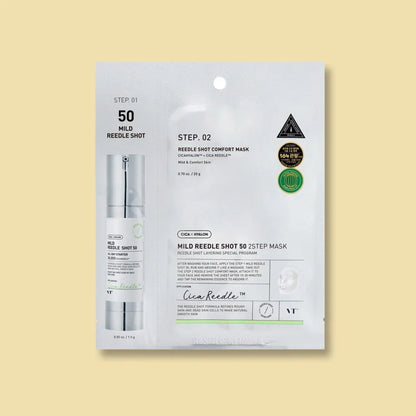 VT Cosmetics Mild Reedle Shot 50 2-Step Mask