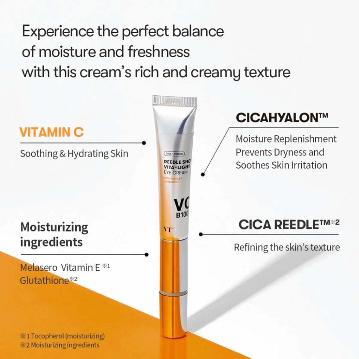 VT Reedle Shot Vita-Light Eye Cream