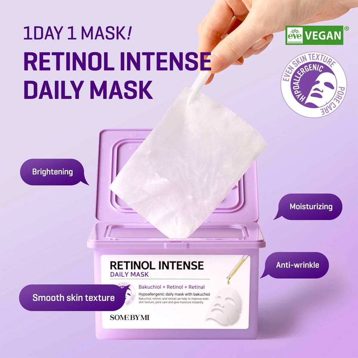 Some By Mi Retinol Intense Daily Mask 30pcs