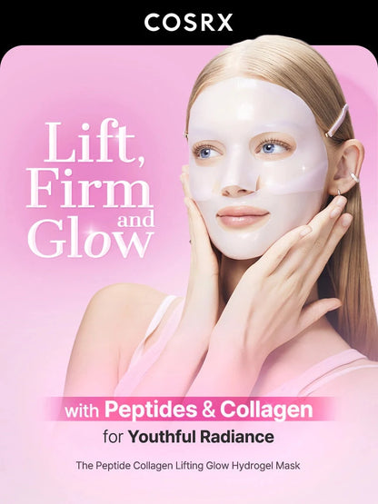 COSRX The Peptide Collagen Lifting Glow Hydrogel Mask 1pc