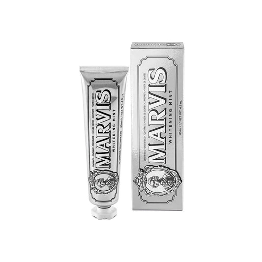 Отбеливающая зубная паста Marvis Fluoride Whitening Mint с фтором и мятой