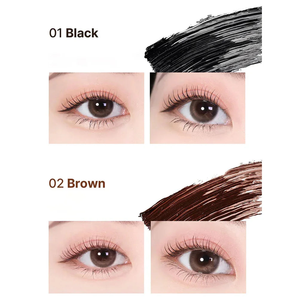 Heimish Dailism Smudge Stop Mascara — Brown Curling