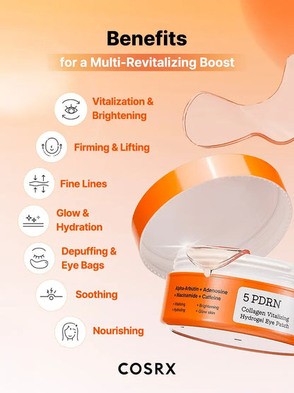 COSRX 5PDRN Collagen Vitalizing Hydrogel Eye Patch